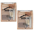 Eyebrow Fix Kit Light 01 - Brow Shaping and Grooming Set with Mirror