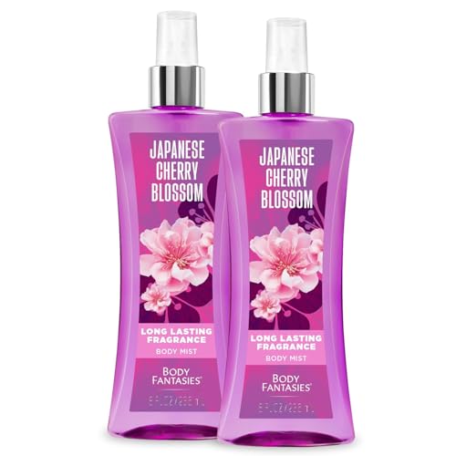 Cherry Fantasy Body Spray - 8 Oz Japanese Cherry Blossom Fragrance - Body Fantasies