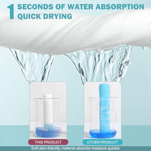 Disposable Face Towels 400 Count - Soft Cotton Makeup Remover Wipes for Skin & Cleansing - Pack of 1