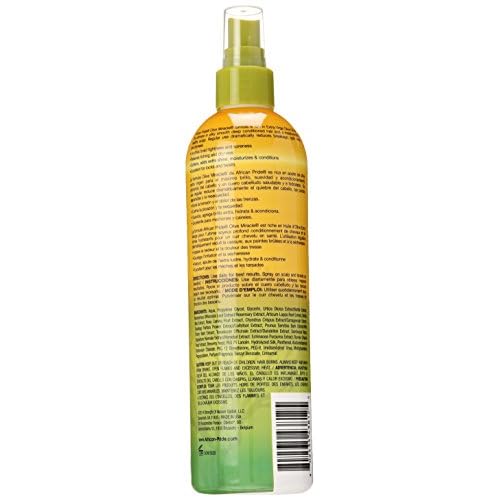 AFRICAN PRIDE Olive Miracle Braid Sheen Spray 12 Oz (438125)