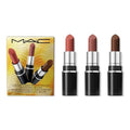 MAC Everyday Luxury Mini Lustreglass Lipstick Trio, Neutral, 3 Piece Set