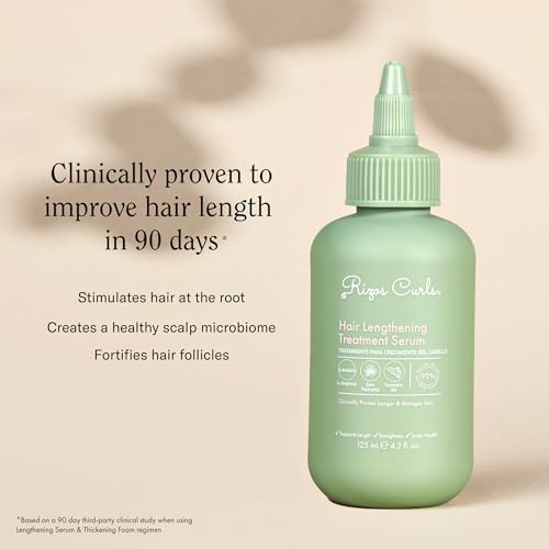 Rizos Curls Hair Lengthening Serum for Healthy Scalp & Stronger Hair 4.2 oz