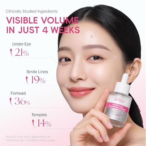 APBM Volufiline Serum France SEDERMA, Plumping Serum for Face, Multi-Peptide, Niacinamide, Collagen, Visible Volume for Under-Eye and Smile Lines, For Fuller, Radiant-Looking Skin, 1.01 fl oz