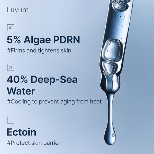 Hydrating Marine Algae & PDRN Serum for Sensitive Skin - Cooling & Soothing, 1 fl oz