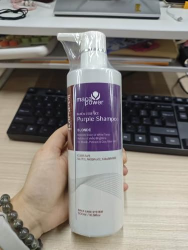 Karseell Purple Hair Shampoo for Blonde, Silver & Gray Hair 16.9 fl oz