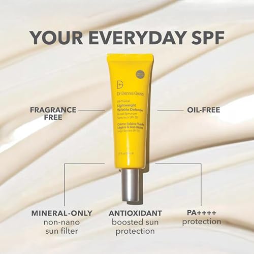 Dr. Dennis Gross All-Physical Lightweight Wrinkle Defense Broad Spectrum Sunscreen SPF 30, 1.7 oz