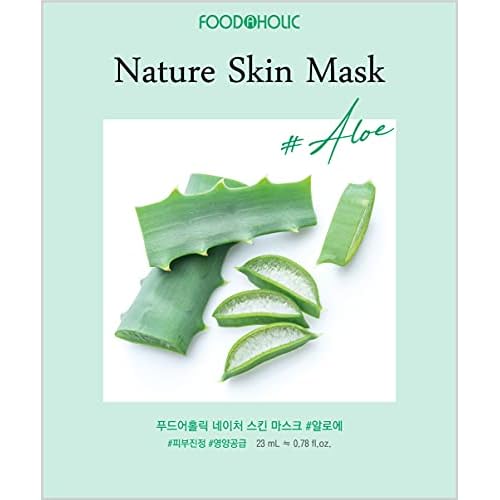 [ Nature Skin ] 100 Combo Pack Face Sheet Mask, Nude Sheet with Release Paper, Premium Quality Korean Facial Sheet Mask (10 x 10 Types