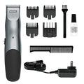 Wahl Groomsman Beard Trimmer Corded & Cordless with Silver/Black Finish