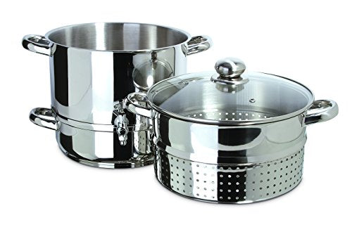 Stainless Steel Steam Juicer for Fruits Vegetables & Canning - 8 Qt. Container