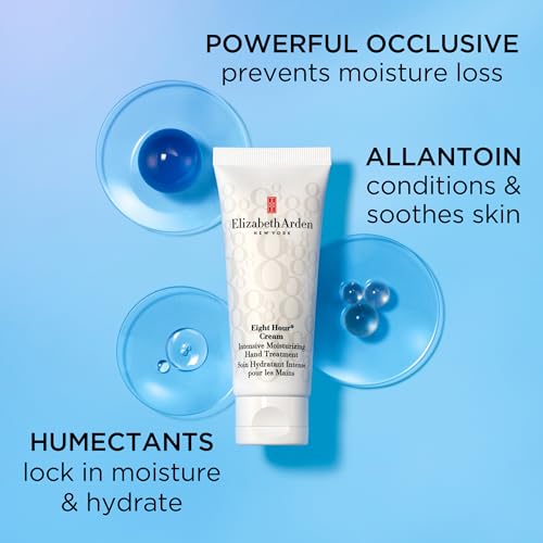 Elizabeth Arden Eight Hour Cream Intensive Moisturizing Hand Treatment, Dry Skin Lotion