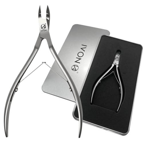 Salon-Quality Stainless Steel Cuticle Trimmer for Precise Nail Care
