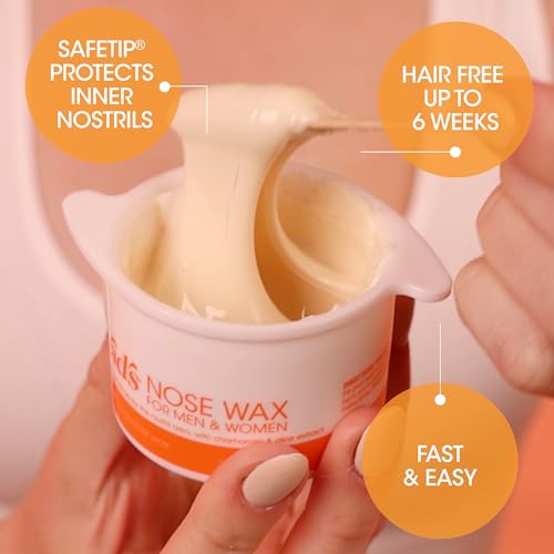 Nad's Nose Wax Kit for Men & Women - Waxing Kit for Quick & Easy Nose Hair Removal, 1 Count