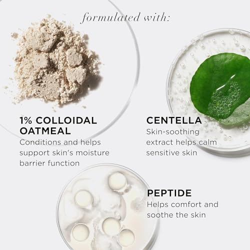 Calming Face Serum for Redness Relief with Colloidal Oatmeal - 24H Hydration, Sensitive Skin Care