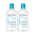 Bioderma Hydrabio DUO H2O Micellar Water Cleansing and Make-Up Removing for Dehydrated Sensitive Skin, 33.4 Fl Oz