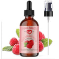 Natural Born Oils Red Raspberry Seed Oil, 4oz, Organic, Cold-Pressed Carrier Oil, Rich in Antioxidants, Ideal for Skin Hydration & Hair Nourishment