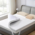 SINWEEK Queen Size 3-Inch Gel Memory Foam Mattress Topper with Cooling Cover