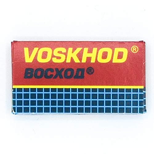 Voskhod Double Edge Safety Razor Blades – 100 Sharp, Long-Lasting Blades