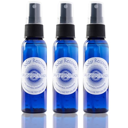 Solar Recover After Sun Moisturizing Spray Travel Size (2 Ounce) - Hydrating Facial & Body Mist - 2460 Sprays of Sunburn Relief With Vitamin E & Calendula