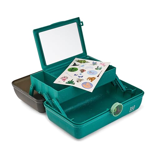Wicked Themed Makeup Organizer Case with Mirror & Sticker Set - Limited Edition