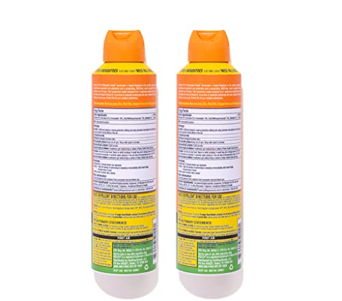 Bullfrog Mosquito Coast Sunscreen SPF50 + Insect Repellent 5.5oz Spray 2 Pack - Continuous Spray