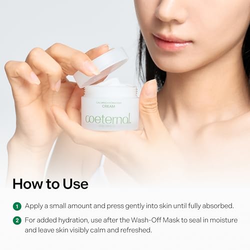 Hydrating Face Moisturizer with Centella and Panthenol - Sensitive Skin Care, 50ml