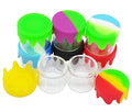 6ml Silicone Glass Wax Containers Airtight Concentrate Jar (100)