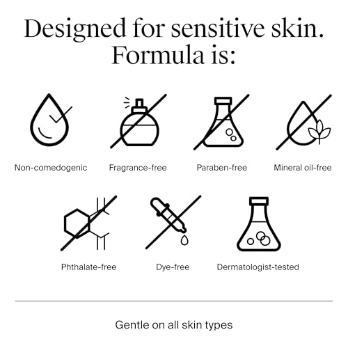 Neutrogena Ultra Gentle Daily Facial Moisturizer with SPF 30 Sunscreen with CICA, Lightweight Face Lotion with Broad Spectrum SPF 30 for Normal to Sensitive Skin, Fragrance-Free, 3.4 fl. oz