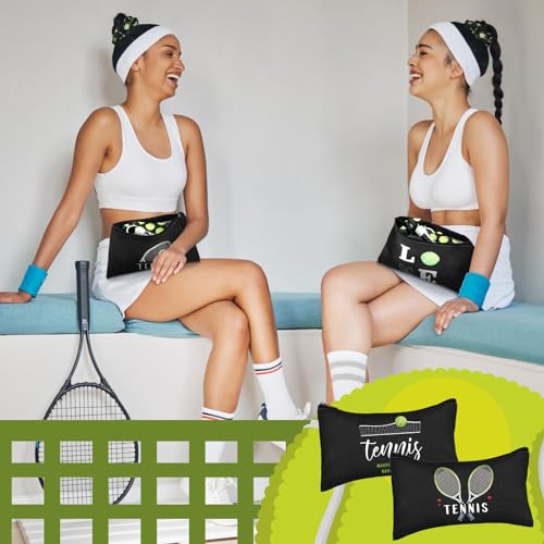Tennis Party Favors Set with Scrunchies Bracelets Lipsticks & Keychains - Women Gifts