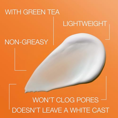 Neutrogena Clear Face Serum Sunscreen SPF 60 with Green Tea Pack of 2 - Lightweight UVA/UVB Protection