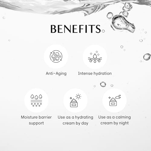 Calming Gel Cream - Lightweight Hydrating Face Moisturizer, Cooling & Soothing, 50mL