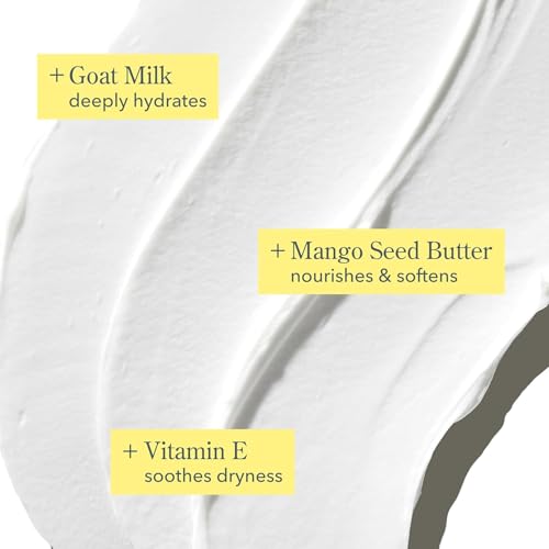 Beekman 1802 Sunshine Lemon Goat Milk Bar Soap (9 oz) + Sunshine Lemon Whipped Body Cream (8 oz) - Scented - Good for Sensitive Skin