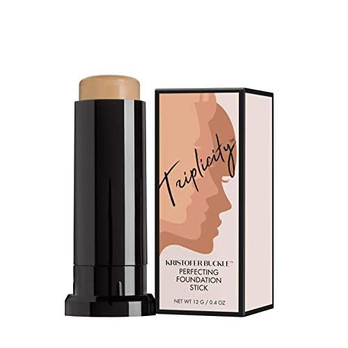 Triplicity¢ç Perfecting Foundation Stick, 0.4 oz. | Primes Skin, Provides Buildable Coverage & Has A Soft-Focus Effect | Tan