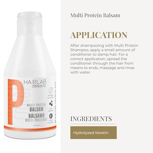 Multi-Proteins Hair Conditioner for Damaged Hair - 300ml, Strengthening & Volume