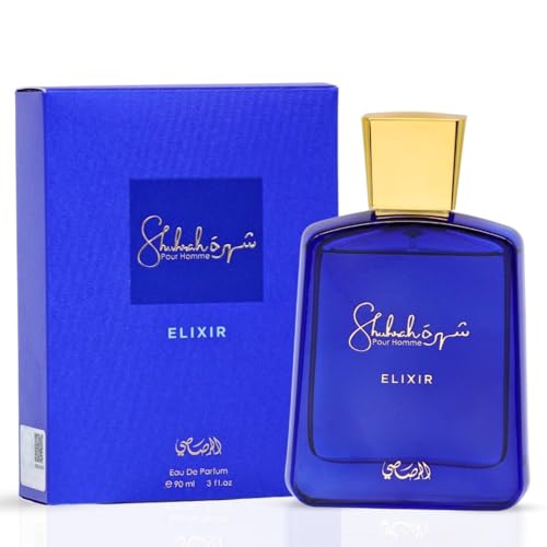 RASASI Shuhrah Elixir Pour Homme Eau De Parfum 90ml - Long-Lasting Woody Spicy Cologne