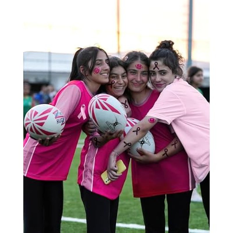 20 Sheets Pink Out Football Breast Cancer Awareness Temporary Tattoos Stickers,170 Pieces Pink Football Ribbon Themed Tattoos Stickers Party Decoration Supplies favors for Kids Adults