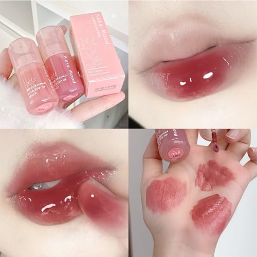 Gloss, Lipgloss for Women Waterproof, Lipstick Makeup Smooth and Comfortable, Lip Tint Brilliant Pearl Light, Lip Balm Gift For Girls Mom #light purple