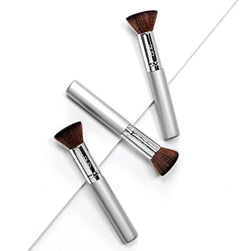 Flat Top Makeup Brush - Dense Synthetic Blending Brush for Foundation & Contour