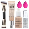 PHOERA Full Coverage Foundation 2024 New Matte Natural Finish Medium Coverage 1 oz N02/Nude — Ideal for Mature & Wrinkled Skin