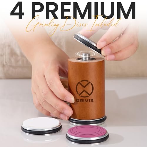 Orivix Classic Knife Sharpener Kit with Magnetic 4-Angle Base & Leather Strop