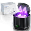 OnBeam Black Ultrasonic & UV Retainer Cleaner Machine - Wireless Dental Pod