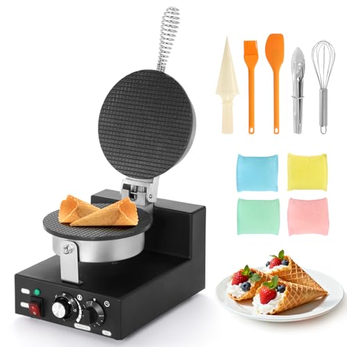 Commercial Ice Cream Waffle Cone Maker - High-Performance Electric Machine