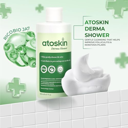 Folliculitis Body Wash with Rosemary & Herbal Extracts for Sensitive Skin