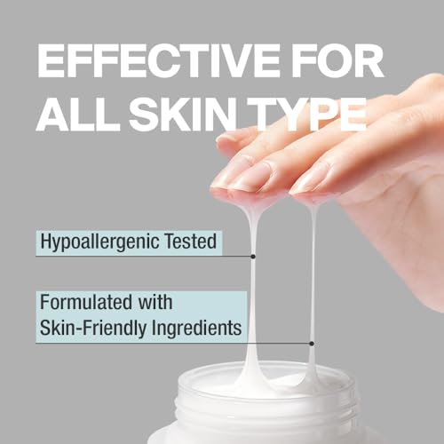 Rejunol Mucin Facial Cream 3.7 fl oz + Vitamin C Serum 1.01 fl oz - Korean Skin Care Set I Snail Mucin & Vitamin E & Hyaluronic Acid Serum for Face I Self Care Items for Women