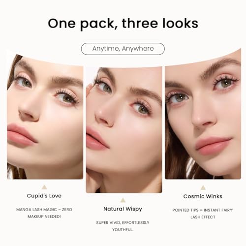 All You Need Self Adhesive Glue Free lash clusters Easy Removal Lash Kit three styles in one set with 38 clusters travel pack on the go kit