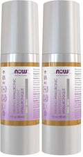 Hyaluronic Acid Firming Serum - Light Brown 1 Oz Pack of 2 - Reduces Fine Lines