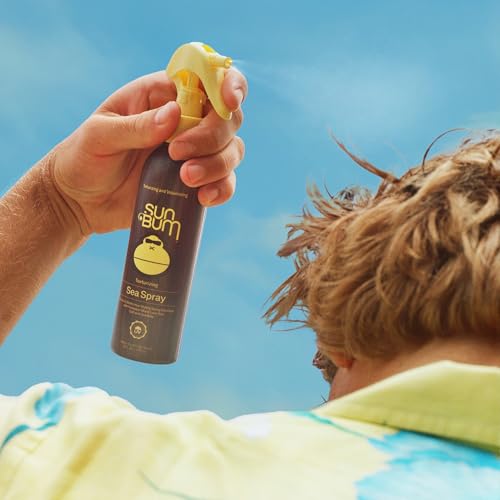 Sun Bum Sea Salt Texturizing Spray - Medium Hold, UV Protection - 6 Fl Oz Pack of 2