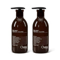 Osana Body Lotion Moisturizer for Dry Skin with Shea Butter & Coconut Oil, Peppermint & Cucumber Scented, 15oz Dual Pack