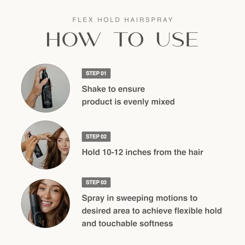Harmonize Beauty Flex Hold Non-Aerosol Hair Spray - Natural Finish, 6.76 fl oz