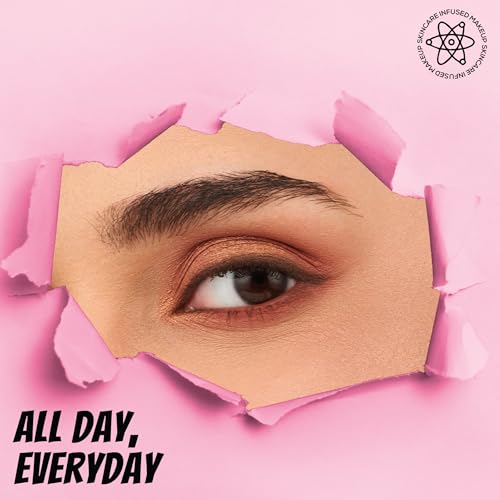 RENEE Everyday Eyeshadow - Nude, Long Lasting & Non-Creasing, Easy-To-Blend, Highly Pigmented with Satiny Texture, Enriched with Vitamin C & Hyaluronic Acid & SPF 30, Skincare Infused Makeup, 10 Gm