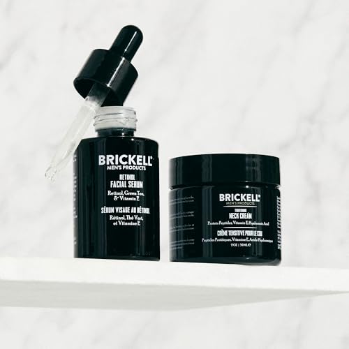 Men's Anti-Aging Neck Cream & Serum Set - Tightening & Firming Skincare